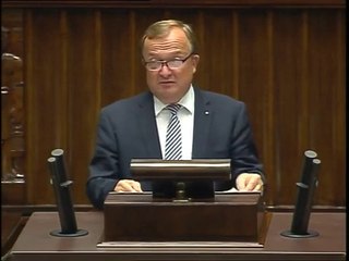 Poseł Jan Łopata - Wystąpienie z dnia 22 lipca 2014 roku.