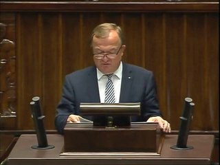 Poseł Jan Łopata - Wystąpienie z dnia 22 lipca 2014 roku.
