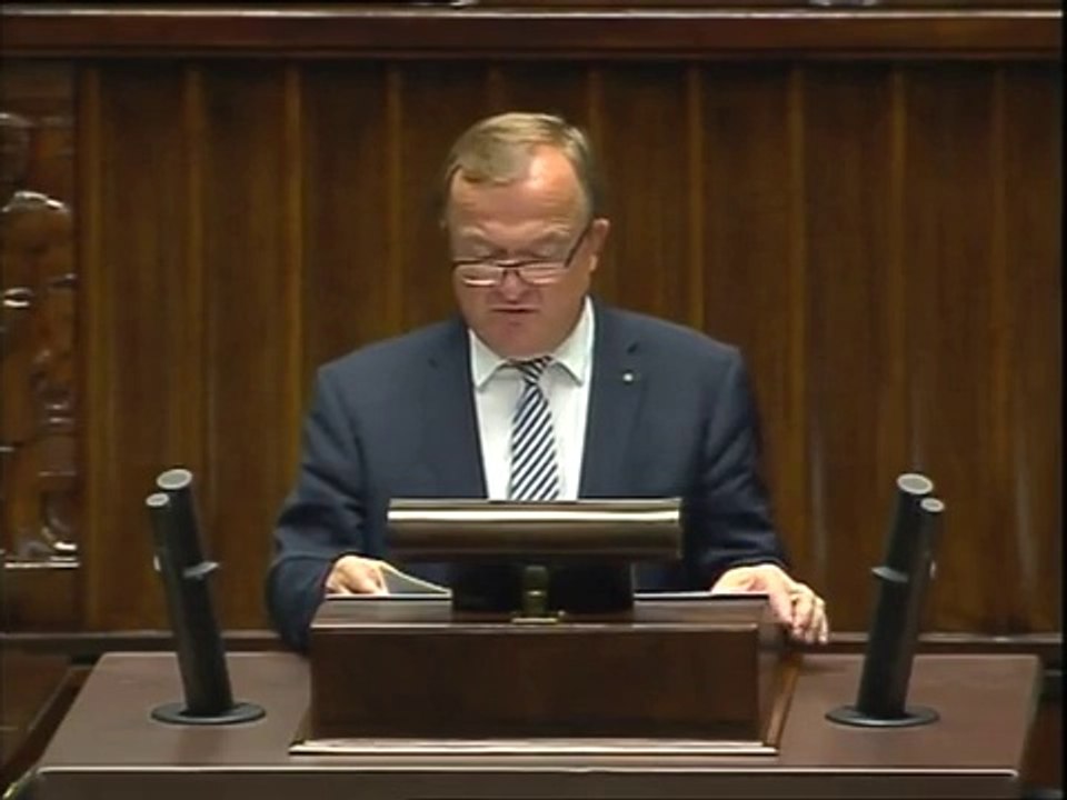 Poseł Jan Łopata - Wystąpienie z dnia 22 lipca 2014 roku.