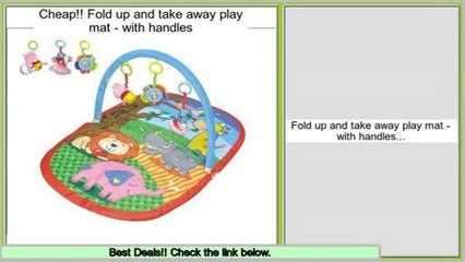 Reviews Best Fold up and take away play mat - with handles