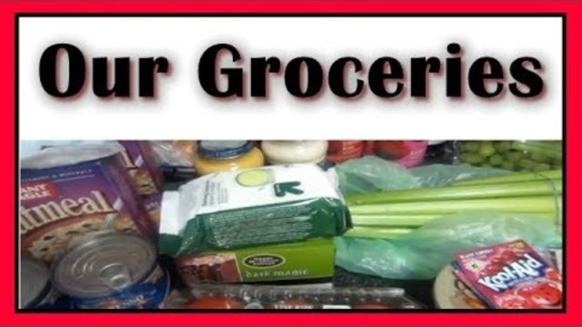 Our Groceries: Aldi, Walmart & Sams Club