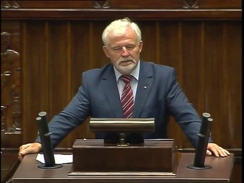 Poseł Ryszard Zbrzyzny - Wystąpienie z dnia 22 lipca 2014 roku.
