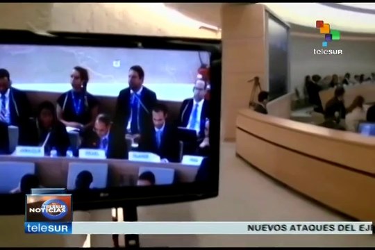 Consejo de DD.HH. de la ONU condena agresión israelí a Palestina