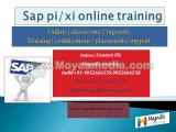 sap pi/xi online training in usa