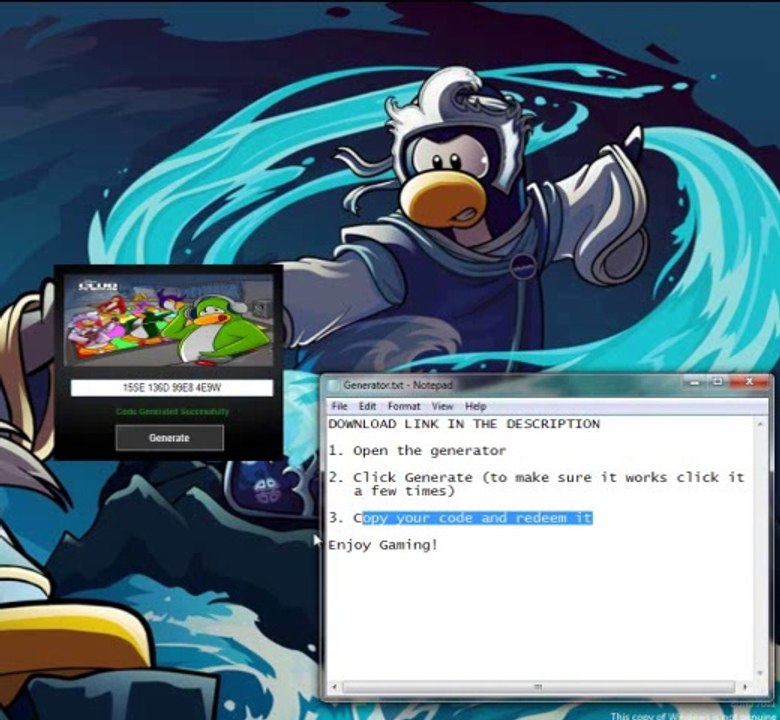 Club Penguin Membership Generator 2014