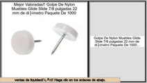 ofertas Golpe De Nylon Muebles Glide Slide 7/8 pulgadas 22 mm de diámetro Paquete De 1000