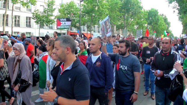 Manif pour Gaza: On est là pour aider le peuple palestinien, pas pour autre chose