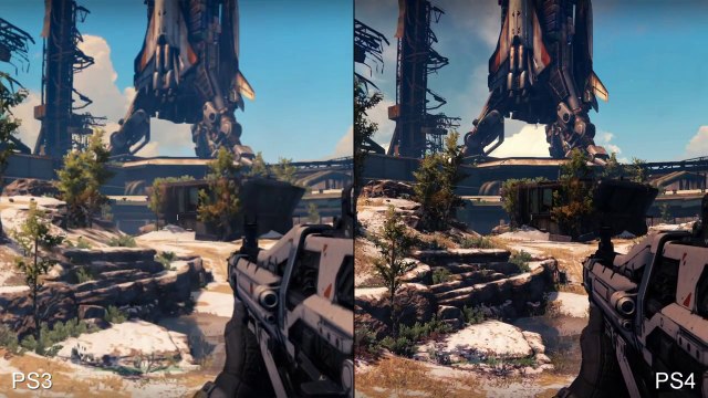 PS3 vs PS4 : comparaison du jeu Destiny Beta sur les 2 consoles...