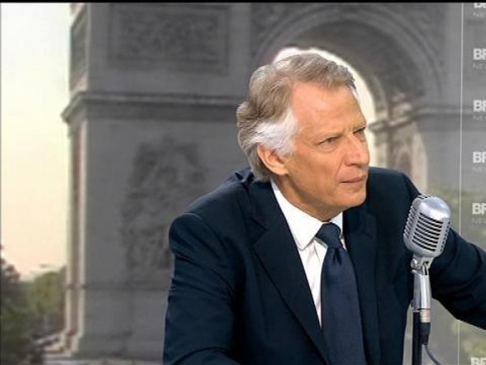 Proche-Orient, Villepin demande le "déploiement de Casques bleus" en Palestine - 24/07