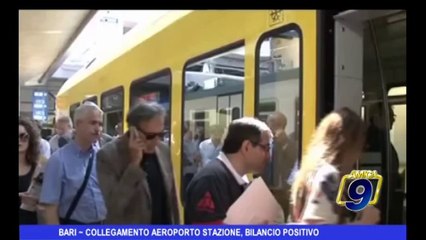BARI | Collegamento aeroporto/stazione, bilancio positivo