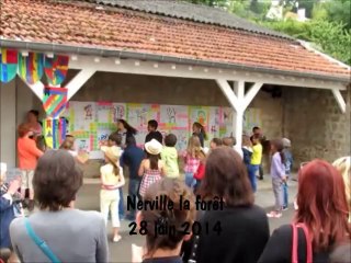 Inauguration fresque Nerville-la-Forêt / Ensaders