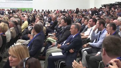 Fara Olivana (Bergamo) - Matteo Renzi all'inaugurazione dell'A35 Brebemi (23.07.14)