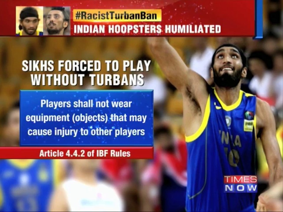 Forced to remove turbans