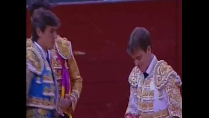 Javier Cortes alternativa en Carabanchel 1 toro