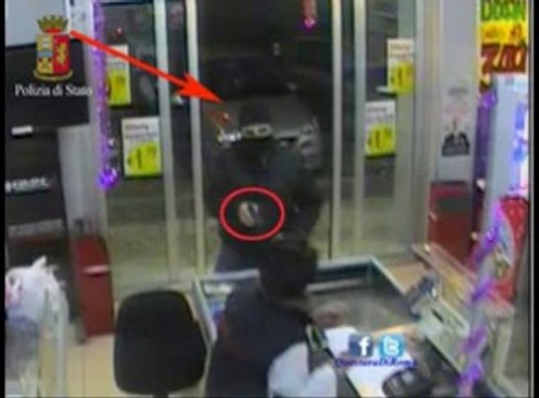 Roma - Era il terrore di farmacie e profumerie. Rapinatore seriale arrestato (23.07.14)