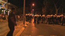 Palestinian youths clash with Palestinian, Israeli security