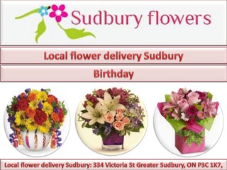 Local flower delivery Sudbury 888-861-2254