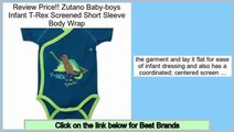 Deals Online Zutano Baby-boys Infant T-Rex Screened Short Sleeve Body Wrap