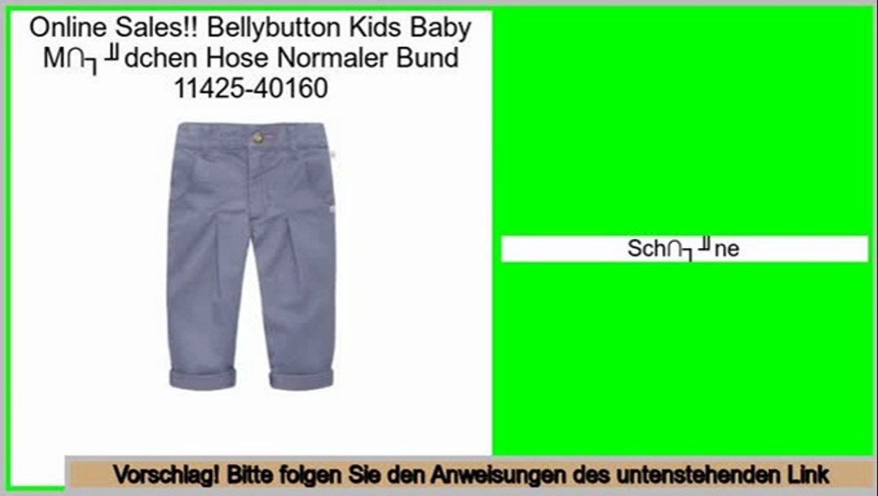Pauschalangebote Bellybutton Kids Baby M�dchen Hose Normaler Bund 11425-40160