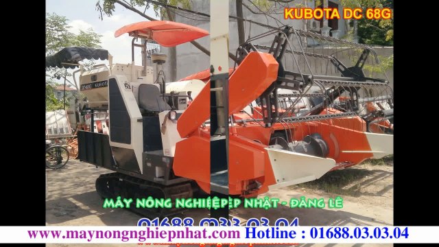 Kubota dc68G Thái Lan Máy Gặt liên hợp Kubota dc68 dc70g hàng đã sử dụng còn rất mới giá tốt nhất MIỀN BẮC