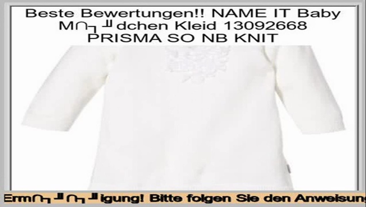 besserer Preis NAME IT Baby M�dchen Kleid 13092668 PRISMA SO NB KNIT