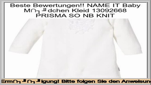 besserer Preis NAME IT Baby M�dchen Kleid 13092668 PRISMA SO NB KNIT
