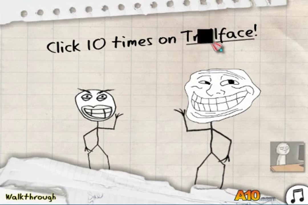 Trollface Quest Level 10