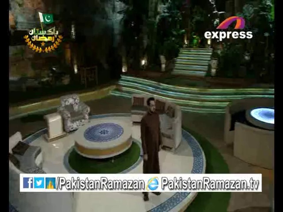 25th Iftari intro Iftar Aamir ke sath in Pakistan Ramazan 24-7-2014 Part 1