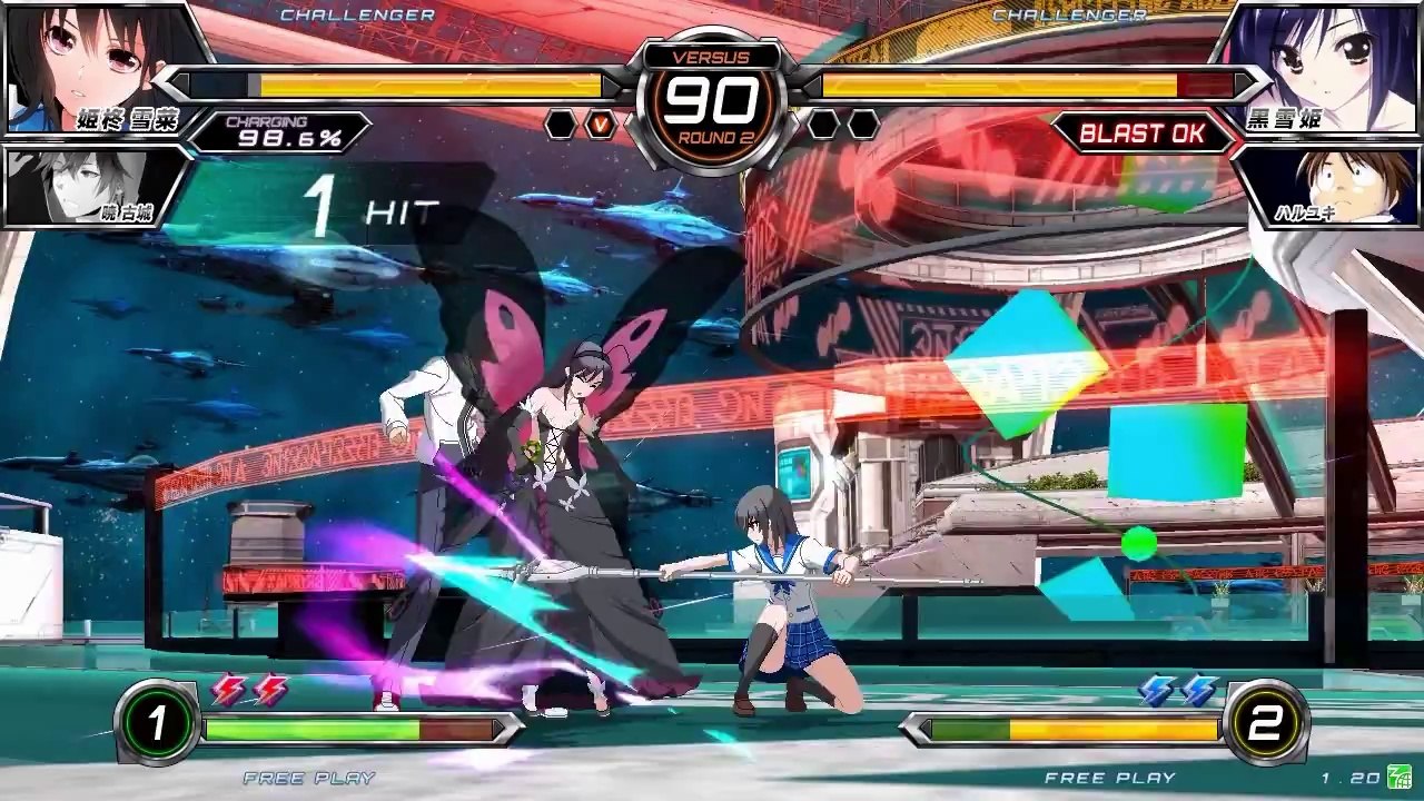 Dengeki Bunko Fighting Climax - Présentation des nouveaux persos
