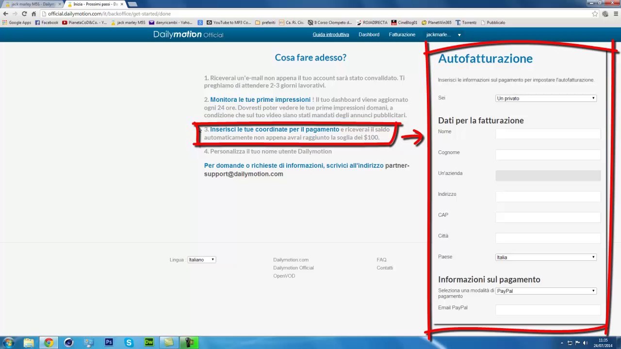 Come guadagnare online con Dailymotion - Tutorial HD