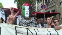 A Paris, pas d'incidents dans la manifestation propalestinienne