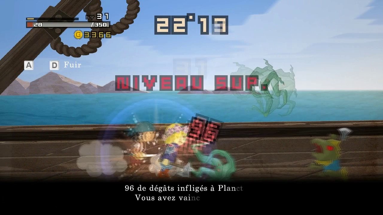 Half Minute Hero [05] La mer, l'ocean et l'île