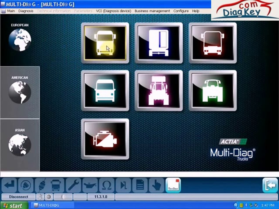 Best Europe truck heavy duty diagnostic tool setup and diagnosis guide