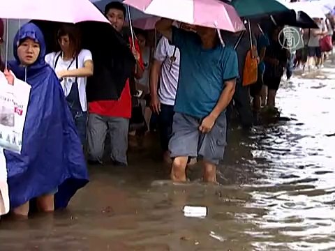 Тайфун «Матмо» обрушился на восток Китая