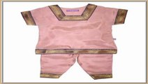 Consumer Reports Diwali Baby Indian Infant Girls Outfit - 100% Silk - 0-12 Months