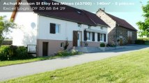 A vendre - Maison/villa - St Eloy Les Mines (63700) - 5 pièces - 140m²