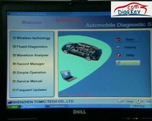 How to use CarBrain C168 Scanner Profi WIFI OBD2 update by email