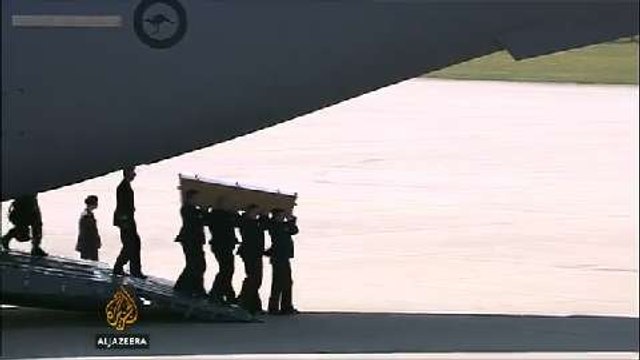 Remains of MH17 victims arrive in The Netherlands