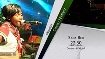 Bande annonce concert du FEMUA 7 SANA BOB mercredi 30 juillet à 22h30 sur telesud