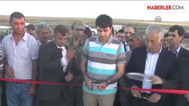 Şehitlik anıtı açıldı -