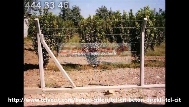 Beton Direkli Tel Çit, Beton Direkli Tel Çit Fiyatları, Beton Direkli Tel Çit İmalatı- Demirhan