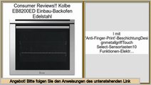 besserer Preis Kolbe EB8200ED Einbau-Backofen Edelstahl