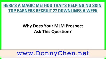 Here's A Magic Method That's Helping Nu Skin Singapore Top Earners Recruit 27 Downlines A Week