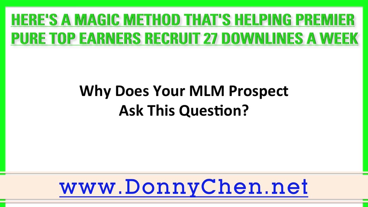 Here's A Magic Method That's Helping Premier Pure Singapore Top Earners Recruit 27 Downlines A Week