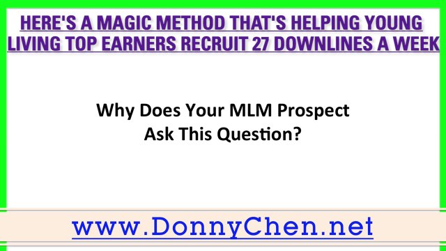 Here's A Magic Method That's Helping Young Living Singapore Top Earners Recruit 27 Downlines A Week
