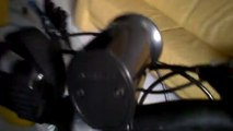 KLOUD City Black cycling bike electronic loud horn siren loudspeaker bell with 6 alarm sounds