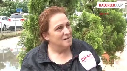 Düzce'deki Sağanak Yağış Hayatı Olumsuz Etkiledi