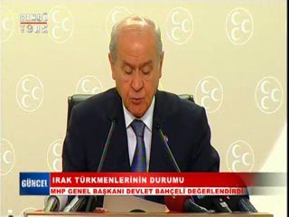 DEVLET BAHÇELİ - BASIN TOPLANTISI 24.07.2014