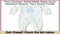 Best ABSORBA Baby-boys Newborn Bunny Yarn Dyed Footie