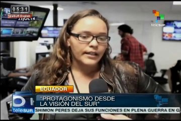 Inaugura hoy TeleSUR su plataforma multimedia en inglés